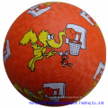 Red Color 8.5 Inch Rubber Playground Balls